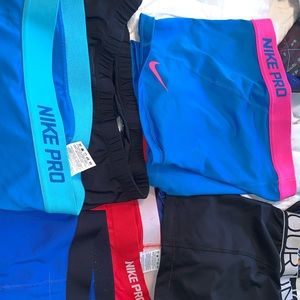 6 pairs of sliders/spandex  for $25